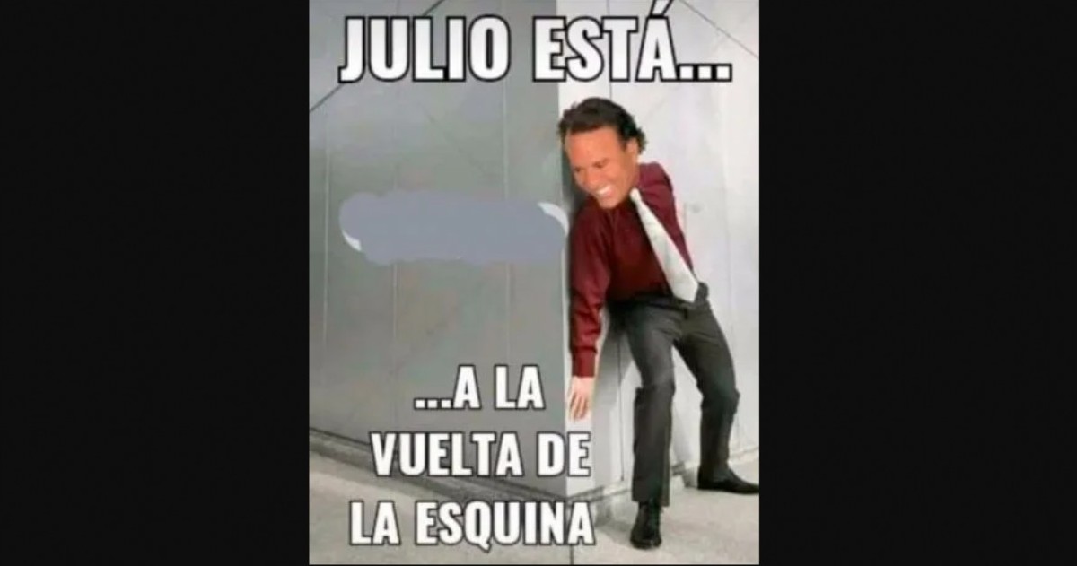 Arrancó un nuevo mes y los mejores memes de Julio Iglesias ya inundaron