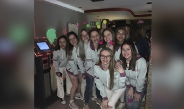 Las chicas del Colegio San José de Chajarí, Entre Ríos.