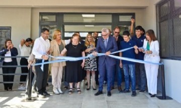 Tigre: Zamora inauguró la ampliación de la Escuela Secundaria N° 48 en Benavídez