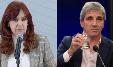 Caputo se hizo el picante y Cristina lo fulminó: "Endeudador, violento y misógino"