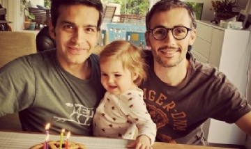 Cumple de Carlos con su familia en Ludwigsburg, Germany.