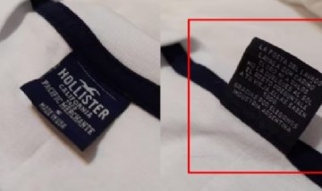 Inédito: se compró una remera y quedó impactada con el mensaje oculto en la etiqueta