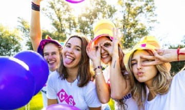 Celeste, Virginia, Paloma y Valentina