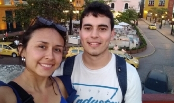 Xime y Joaquín desde Cartagena, Colombia.