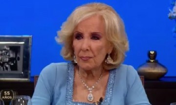 Mirtha Legrand preocupada por la situación económica y política del país