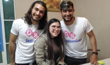 Gastón, Sofi y Chente desde Zacatecas, México.