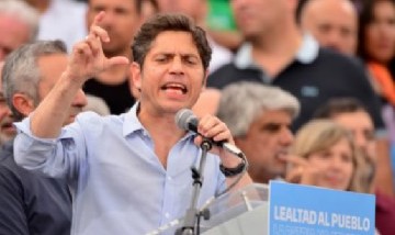 Fuerte mensaje de unidad de Axel Kicillof al PJ: "Los mejores días siempre fueron con Cristina"