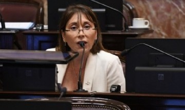 La senadora Cristina López tildó de "enfermo mental" a Javier Milei