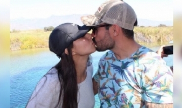 Lau y Oscar celebran el AMOR desde Poza Azul, México.-