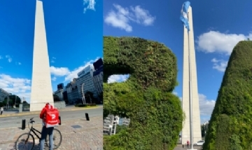 Postales del obelisco en distintos ángulos, gracias Daniel por éstas imágenes!