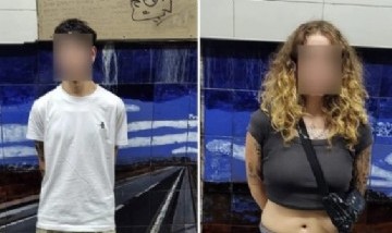 Detuvieron a dos jóvenes por hacer grafitis en la línea B del subte y les prohíben salir del país