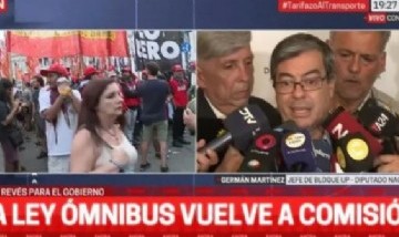 "Hoy estamos volviendo al lugar que nosotros propusimos el miércoles de la semana pasada", afirmó el diputado de Unión por la Patria.