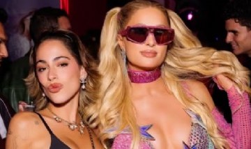 Tini Stoessel asistió a la impresionante fiesta de Paris Hilton y se robó todas las miradas