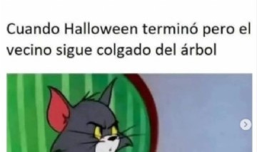 Ya pasó halloween, eh...