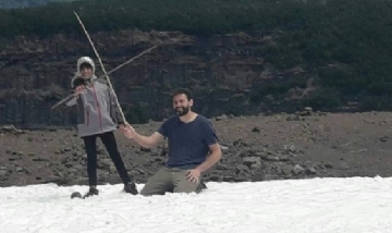 Martin disfrutando de Bariloche, Río Negro.