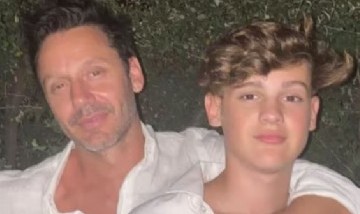 Benjamín Vicuña mostró una foto con su hijo Bautista que preocupó a sus seguidores: qué le pasó