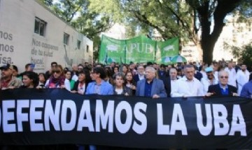 El rector de la UBA alertó sobre un posible cierre: "Si no hay dinero, no nos va a quedar otra"