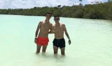 Mauricio y Óscar, Tulum México.