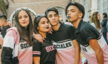 Alumnos de la modalidad Cs.Sociales, Promo 2019. CABA.