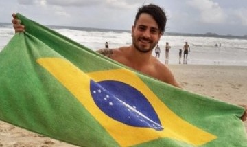 Kevin, Praia Brava Brasil.