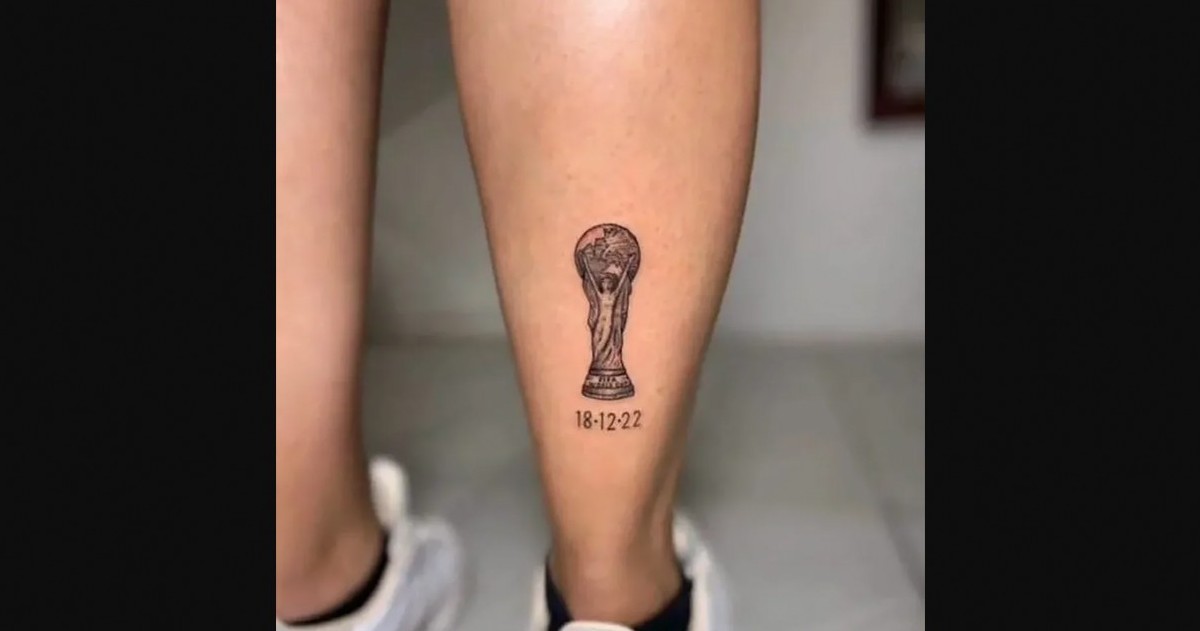 Los Mejores Tatuajes De Argentina Campeón Del Mundo Y De Lionel Messi