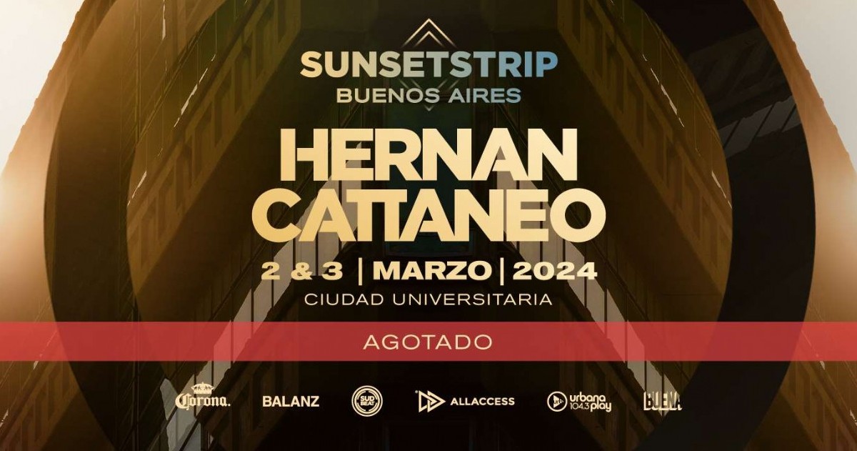 Hernán Cattáneo En El Sunsetstrip 2024: Todo Lo Que Hay Que Saber Para ...