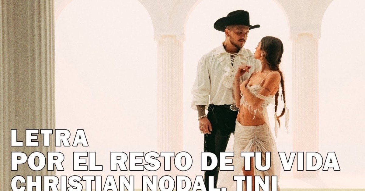 Christian Nodal, TINI - Por el Resto de Tu Vida (Video Oficial)