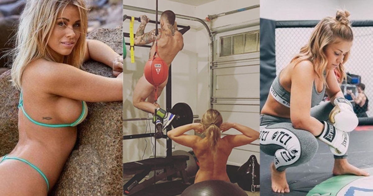 Cuarentena al desnudo: Luchadora de UFC comparte su entrenamiento hogareño sin  ropa