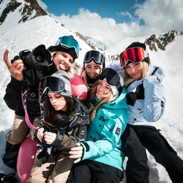 Mery y amigas en Bariloche